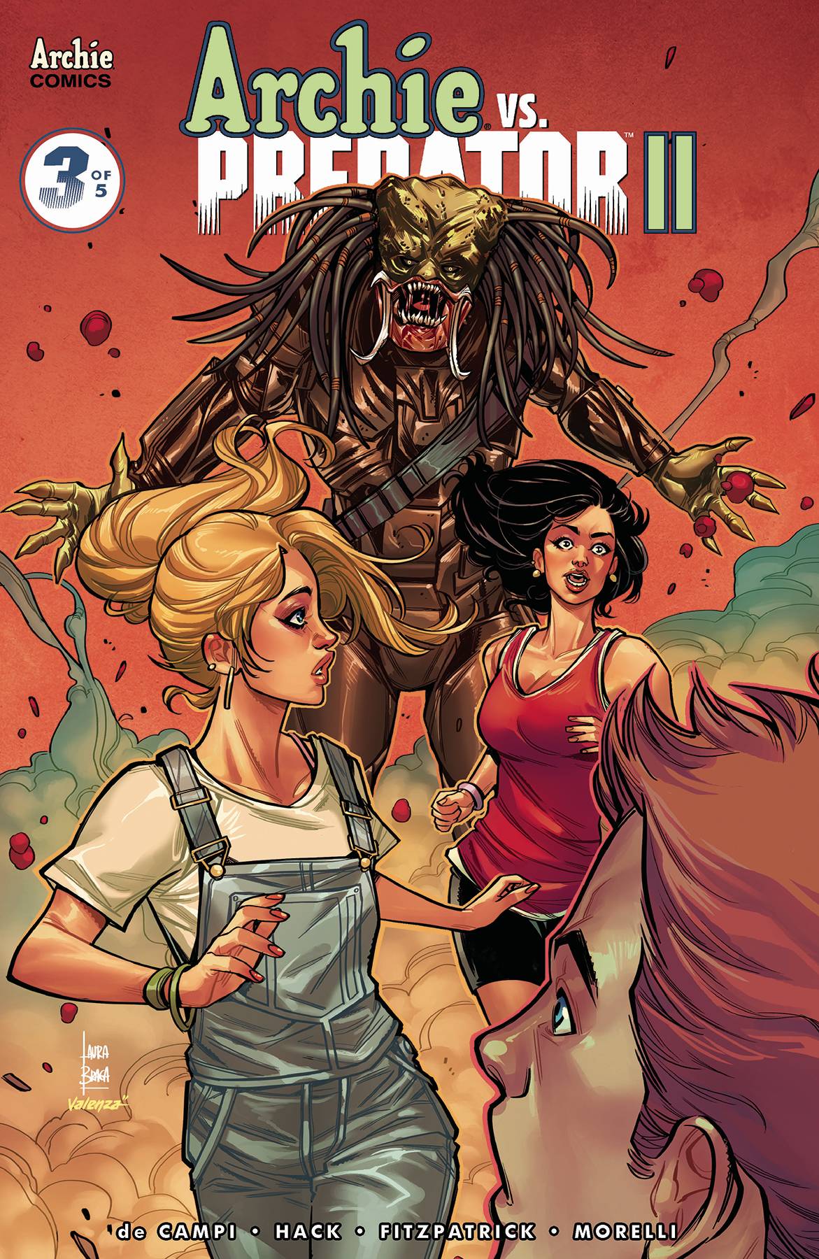 Archie Vs Predator 2 #3 Cover B Braga (Of 5)