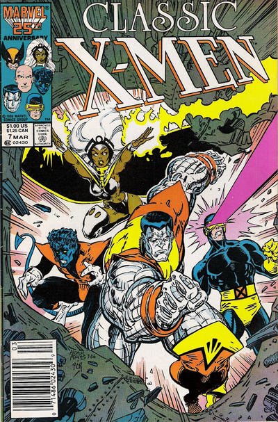 Classic X-Men #7 [Newsstand]-Near Mint (9.2 - 9.8)