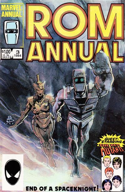Rom Annual #3 [Direct]-Very Good (3.5 – 5)Unnamed Cameo Appearance of Sam Guthrie