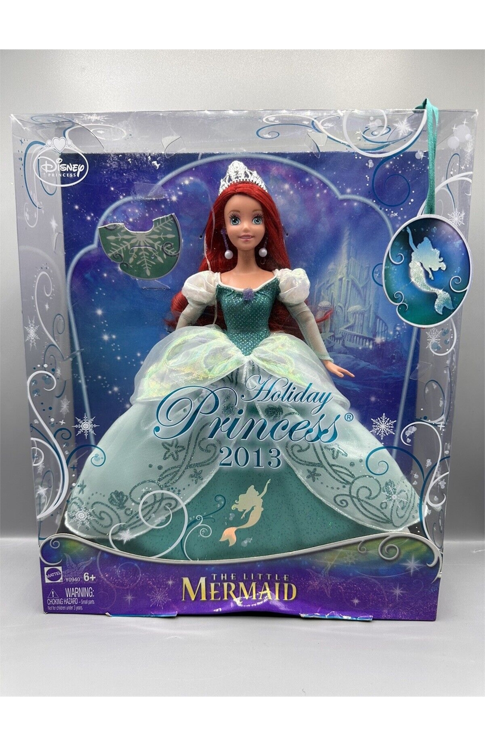 Disney 2013 Holiday Princess Ariel The Little Mermaid Barbie