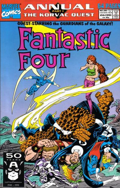 Fantastic Four Annual #24 [Direct]-Fine (5.5 – 7)