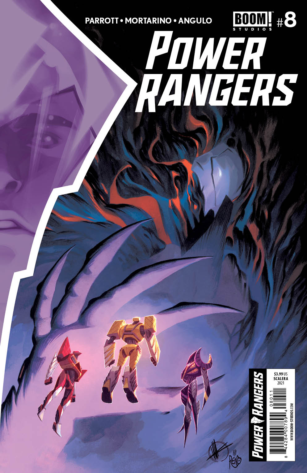Power Rangers #8 Cover A Scalera