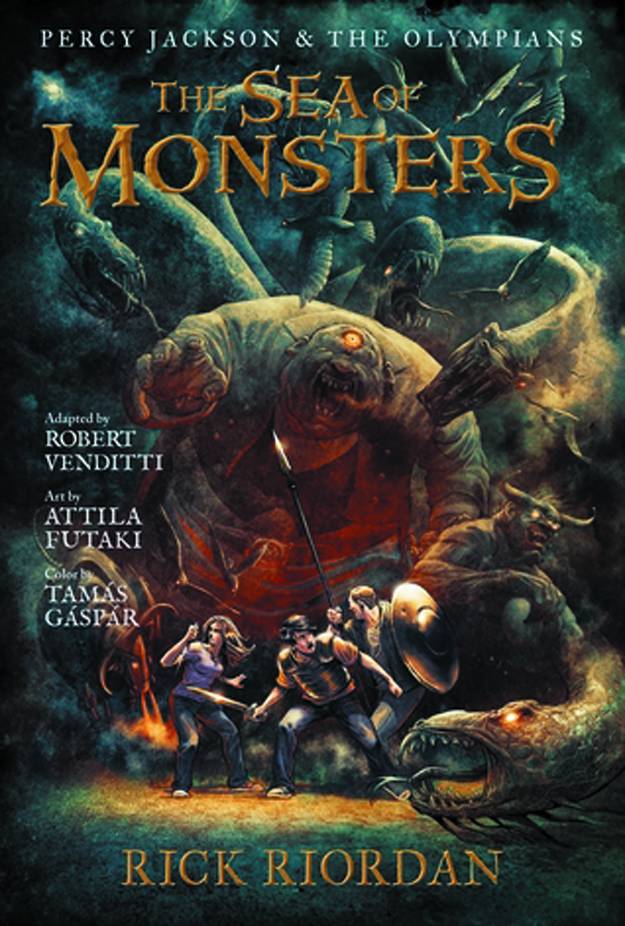 Percy Jackson & Olympians Graphic Novel Volume 2 Sea of Monsters