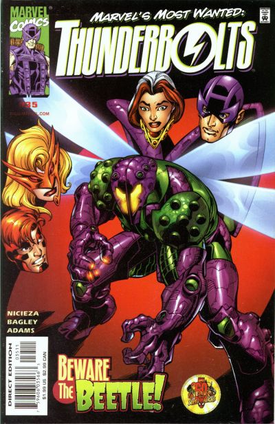 Thunderbolts #35-Very Fine