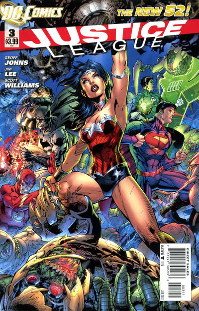 Justice League #3 [Direct Sales]-Fine (5.5 – 7)