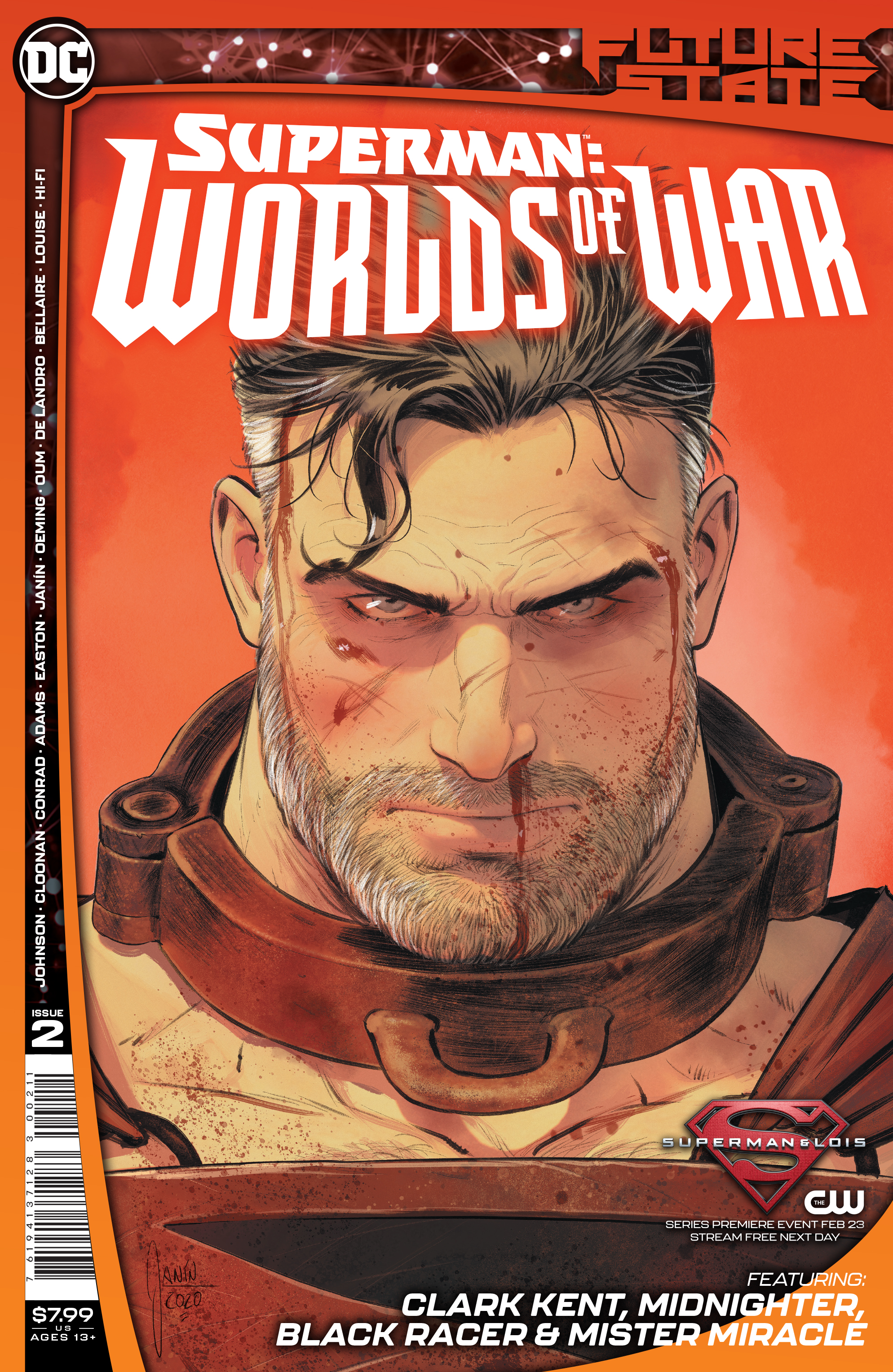 Future State Superman Worlds of War #2 Cover A Mikel Janin (Of 2)