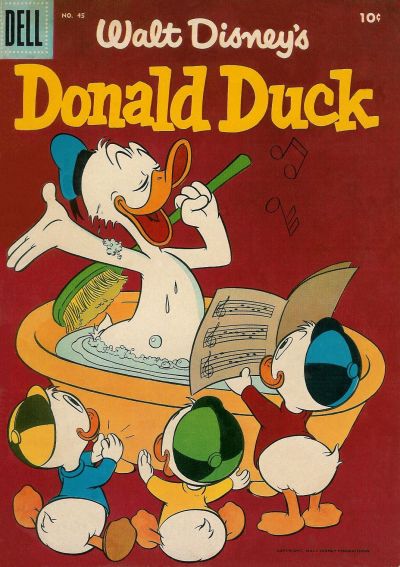 Walt Disney's Donald Duck #45-Fine (5.5 – 7)