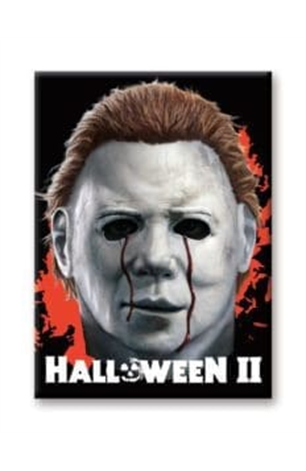 Halloween II - Mask Cry Flat Magnet	