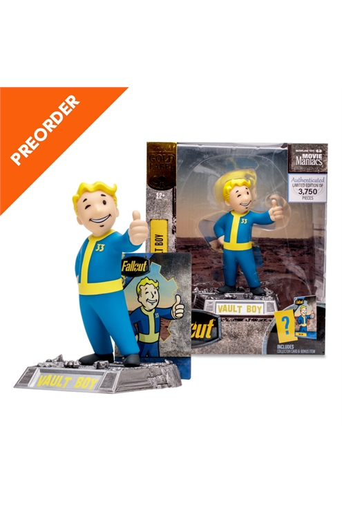 Preorder - Fallout Vault Boy Gold Label