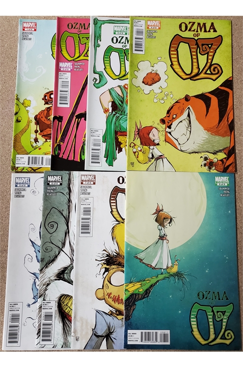 Ozma of Oz #1-8 (Marvel 2010) Set