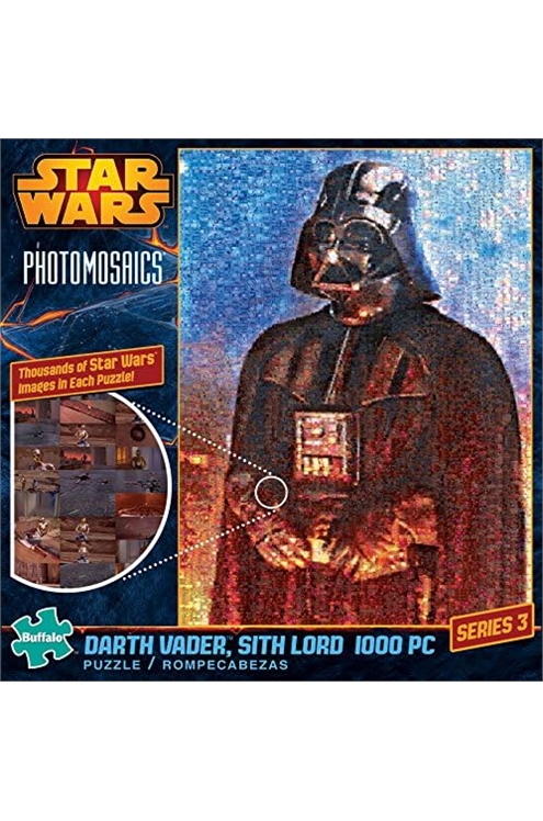 Star Wars Photomosaics Darth Vader, Sith Lord 1000 Pc Puzzle