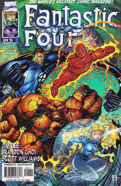 Fantastic Four #1 (1996) [Cover A]-Fine (5.5 – 7)