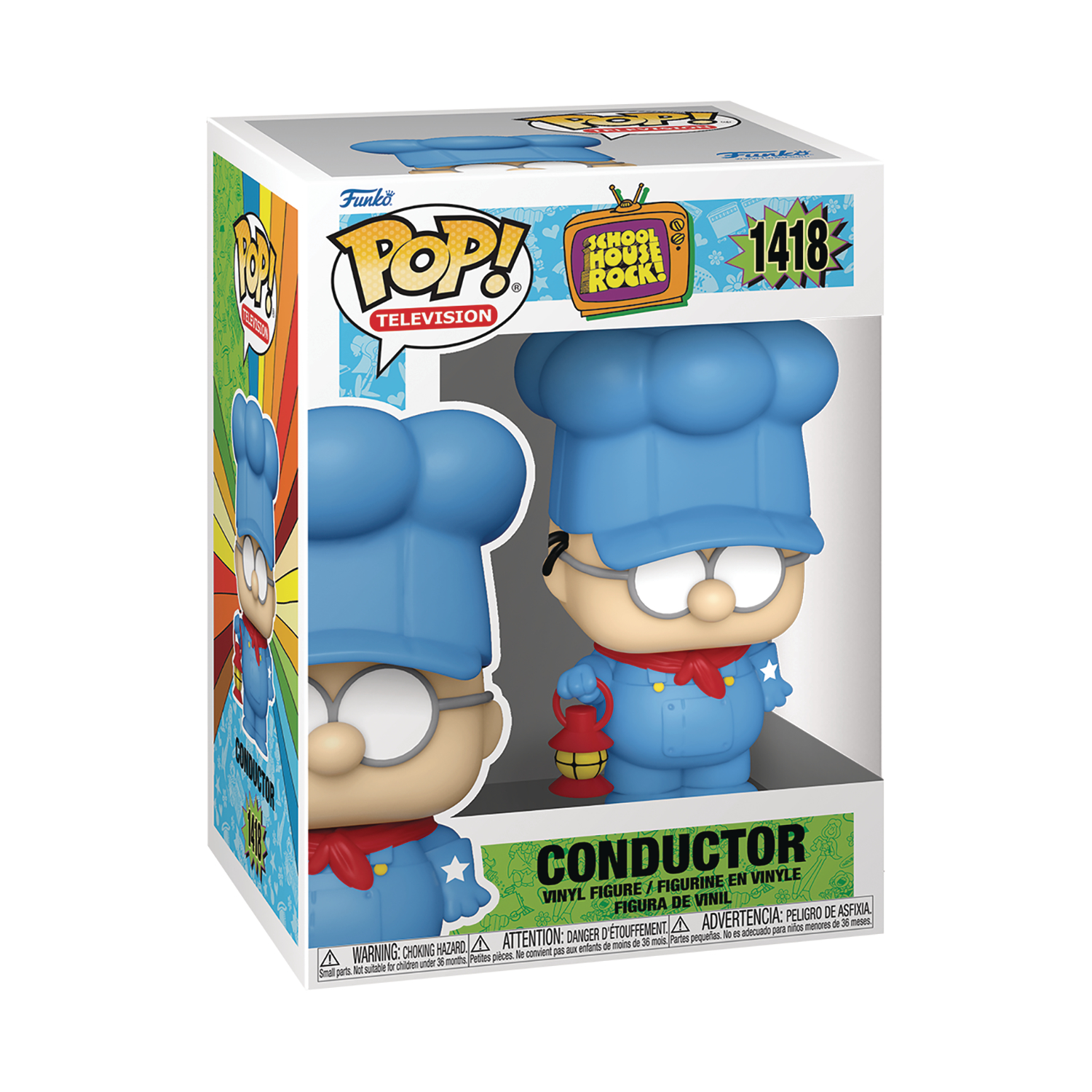 Pop! Television: Schoolhouse Rock Conductor Vinyl Figure #1418