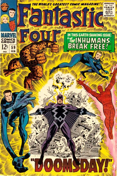 Fantastic Four Volume 1 # 59 Fn (5.5 – 7)