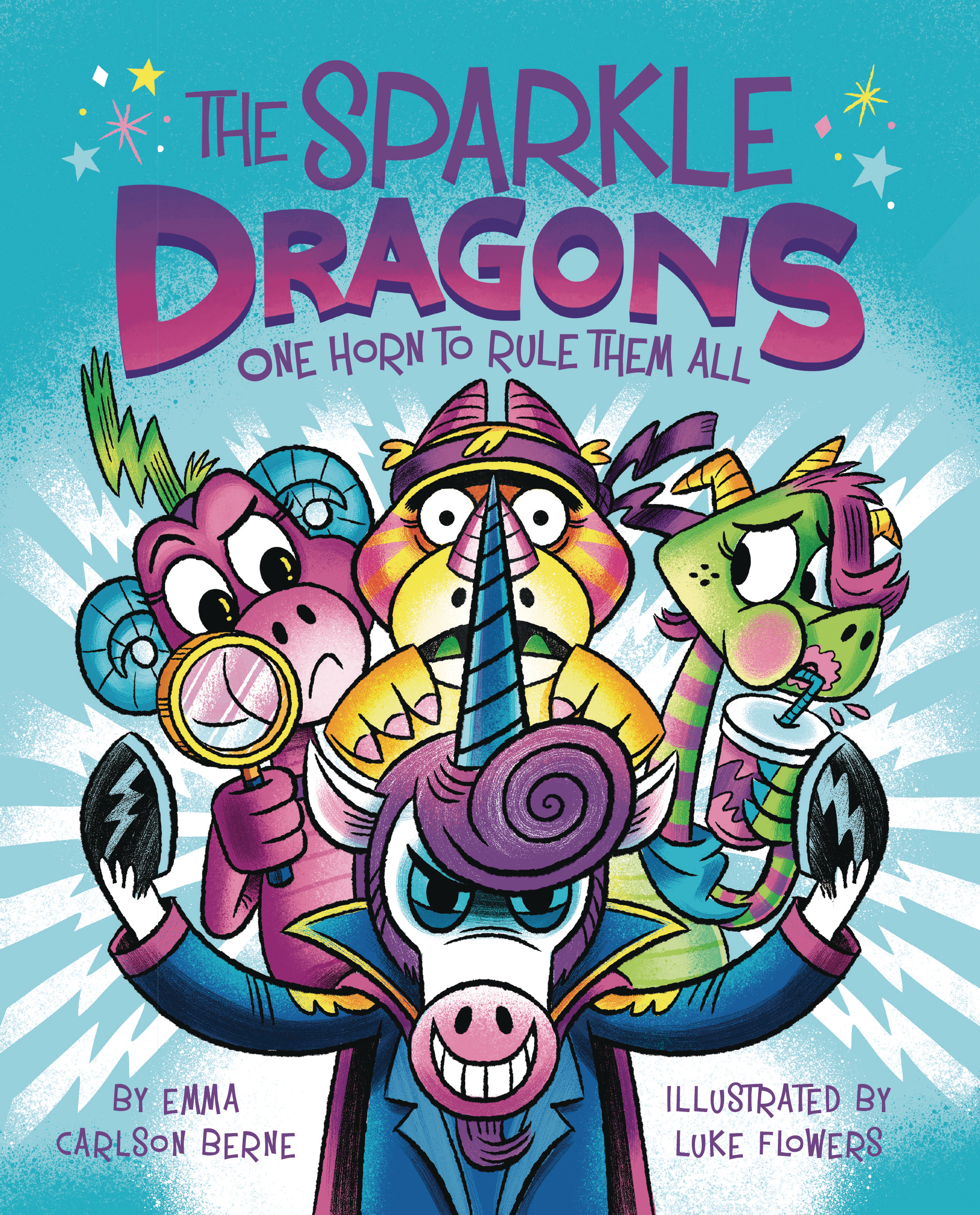 Sparkle Dragons Graphic Novel Volume 2 One Horn To Rule Them All