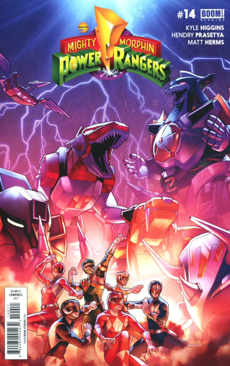 Mighty Morphin Power Rangers #14 Main Cover