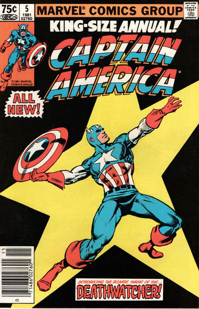 Captain America Annual #5 [Newsstand]