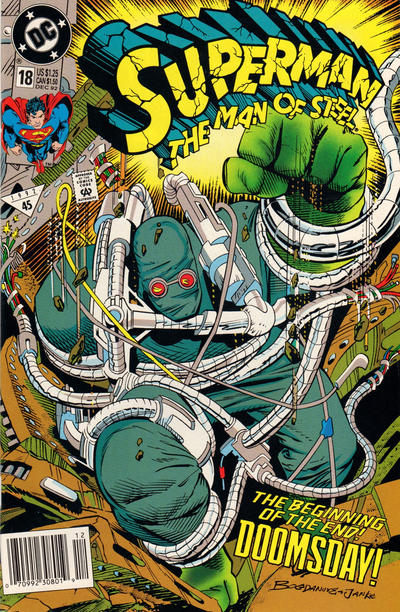 Superman: The Man of Steel #18 [Newsstand]