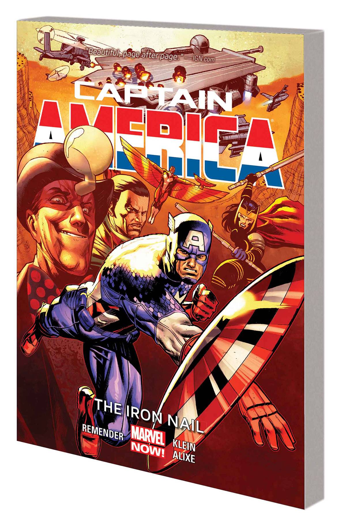 Captain America Graphic Novel Volume 4 Iron Nail