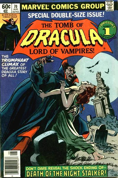 Tomb of Dracula #70 [Newsstand](1972) - Vf 8.0