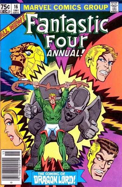 Fantastic Four Annual #16 [Newsstand] - Fn/Vf