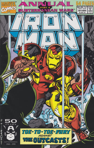 Iron Man Annual #12 [Direct]-Very Good (3.5 – 5)
