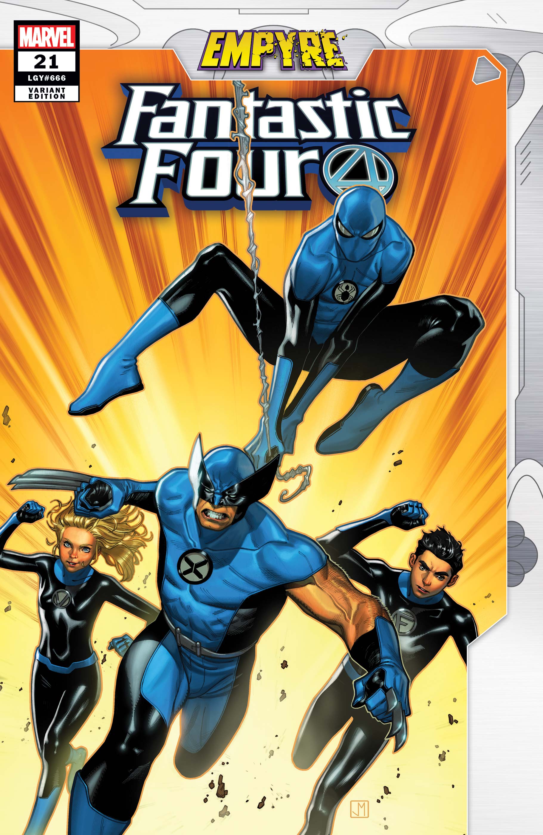 Fantastic Four #21 Molina Empyre Variant Emp (2018)