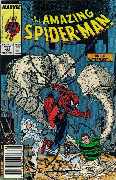 The Amazing Spider-Man #303 [Newsstand] - Fn-