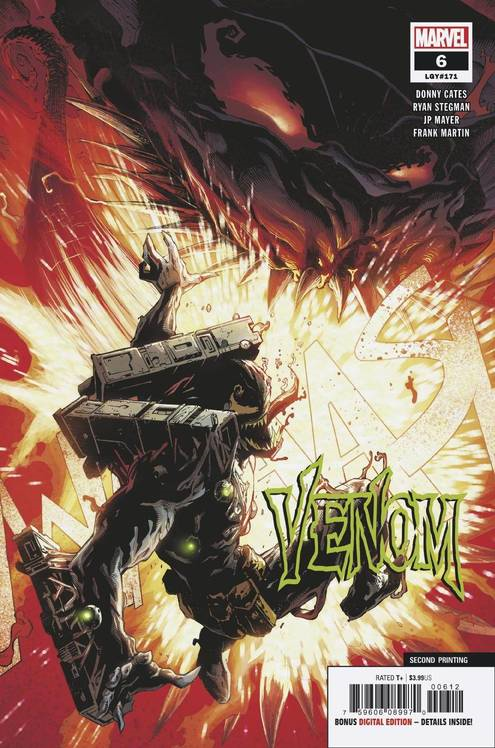 Venom #6 2nd Printing Stegman Variant (2018)