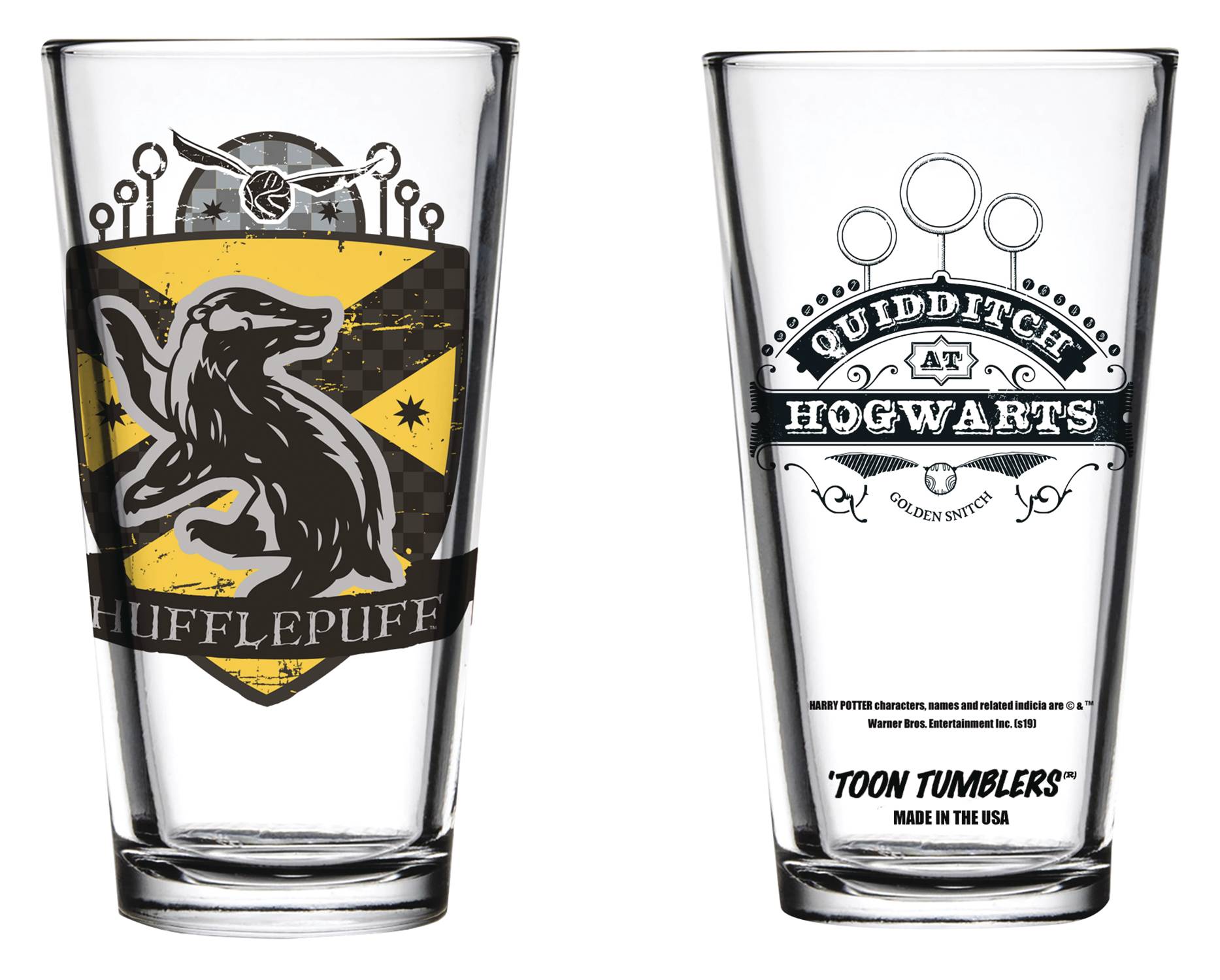 hufflepuff shot glass