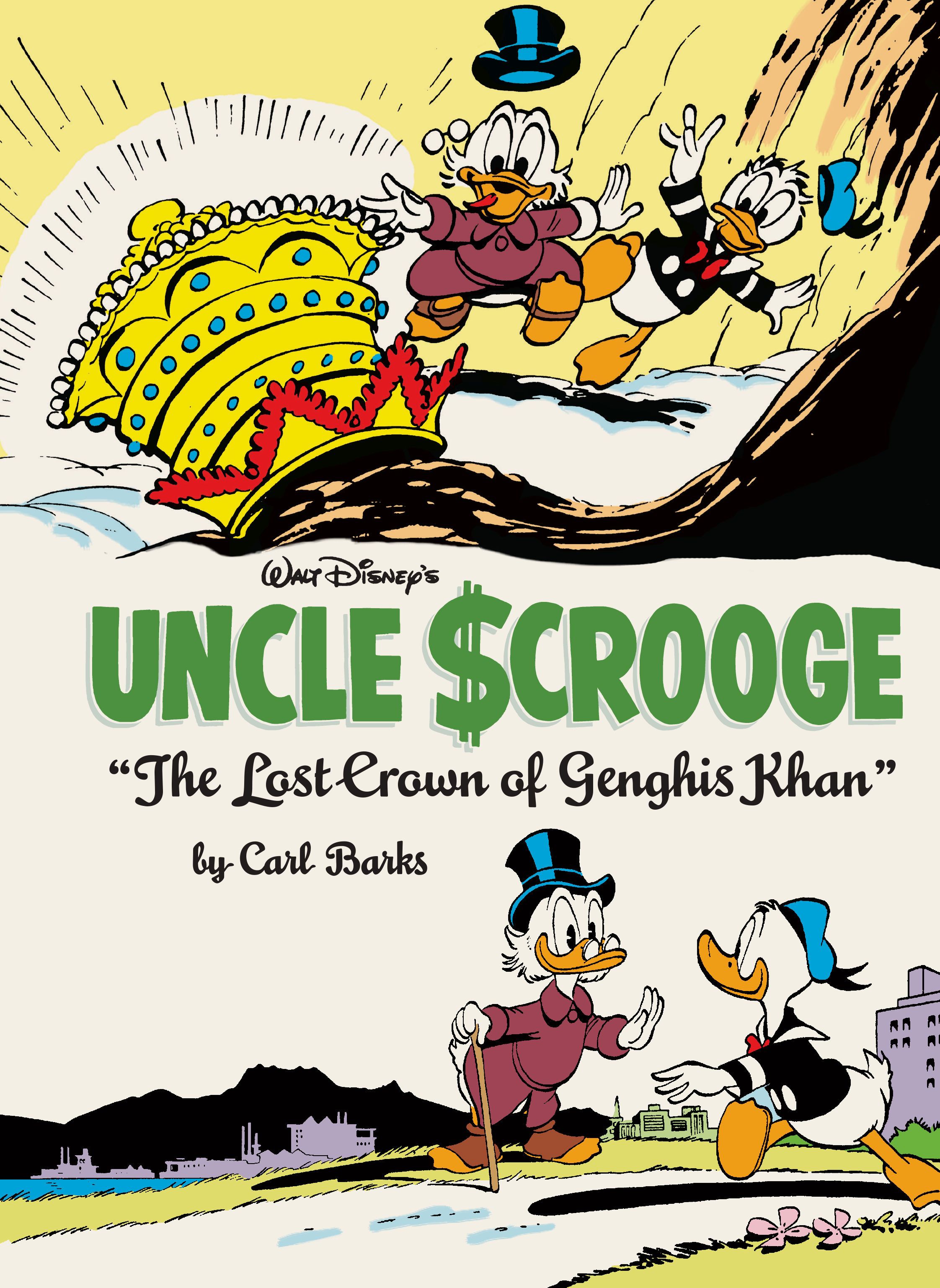 Complete Carl Barks Disney Library Hardcover Volume 16 Walt Disney's Uncle Scrooge The Lost Crown of Genghis Khan