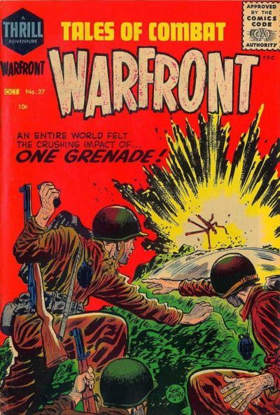 Warfront #27 (1951)- G/Vg 3.0