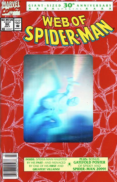 Web of Spider-Man #90 [Newsstand]-Fine (5.5 – 7)