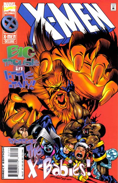 X-Men #47 [Direct Edition](1991)-Fine (5.5 – 7)