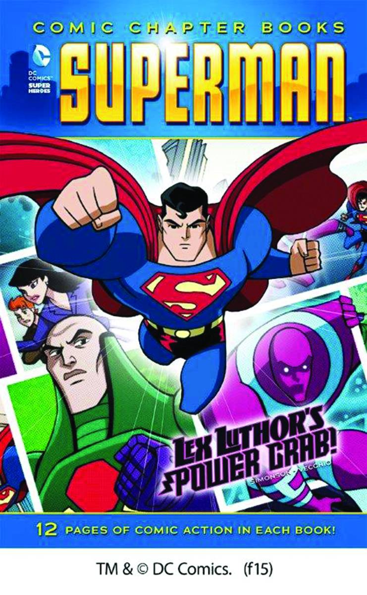 DC Super Heroes Superman Young Reader Graphic Novel #23 Lex Luthors Power Grab