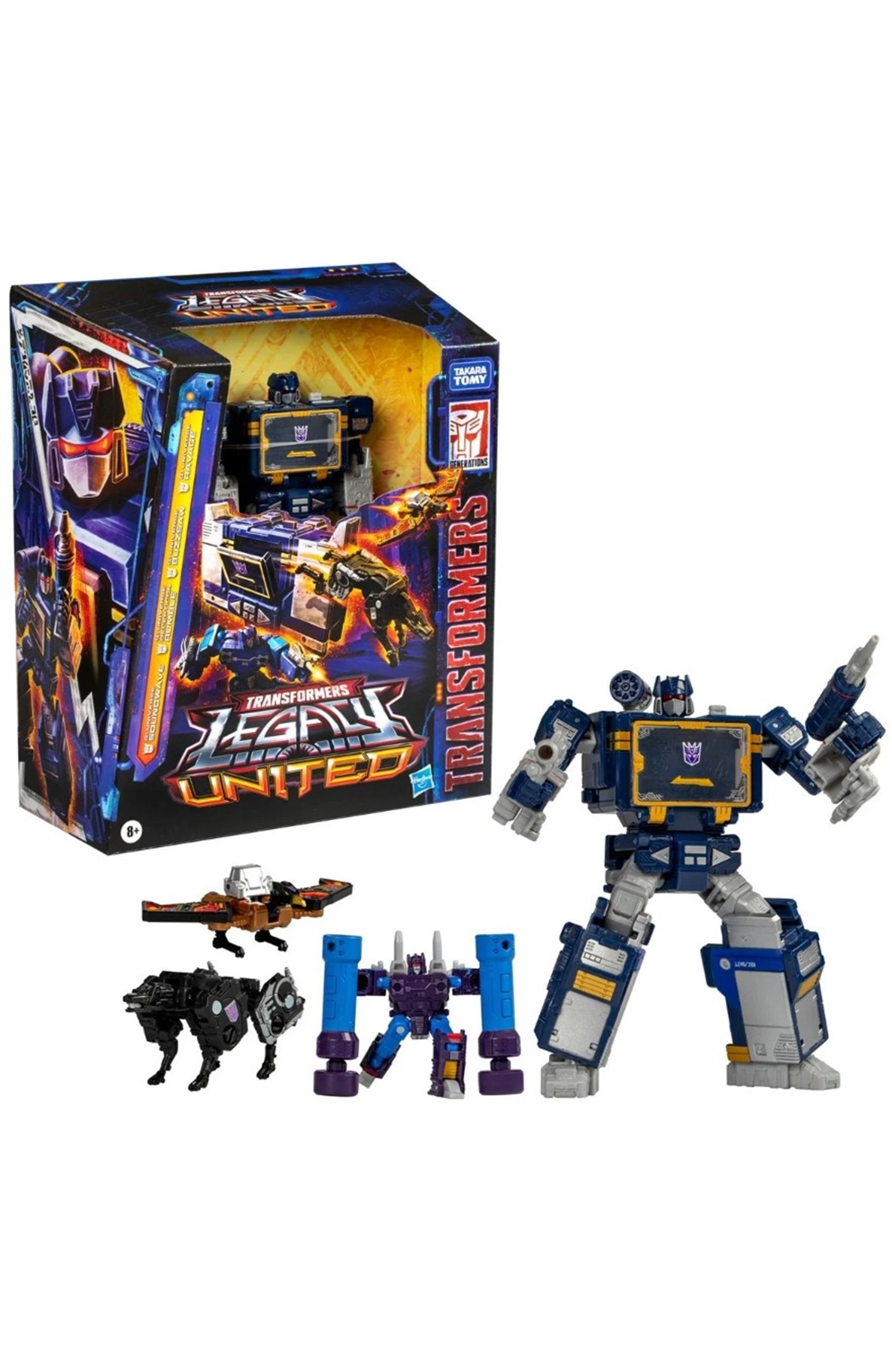 Transformers Legacy United Leader Class G1 Universe Soundwave
Action Figure