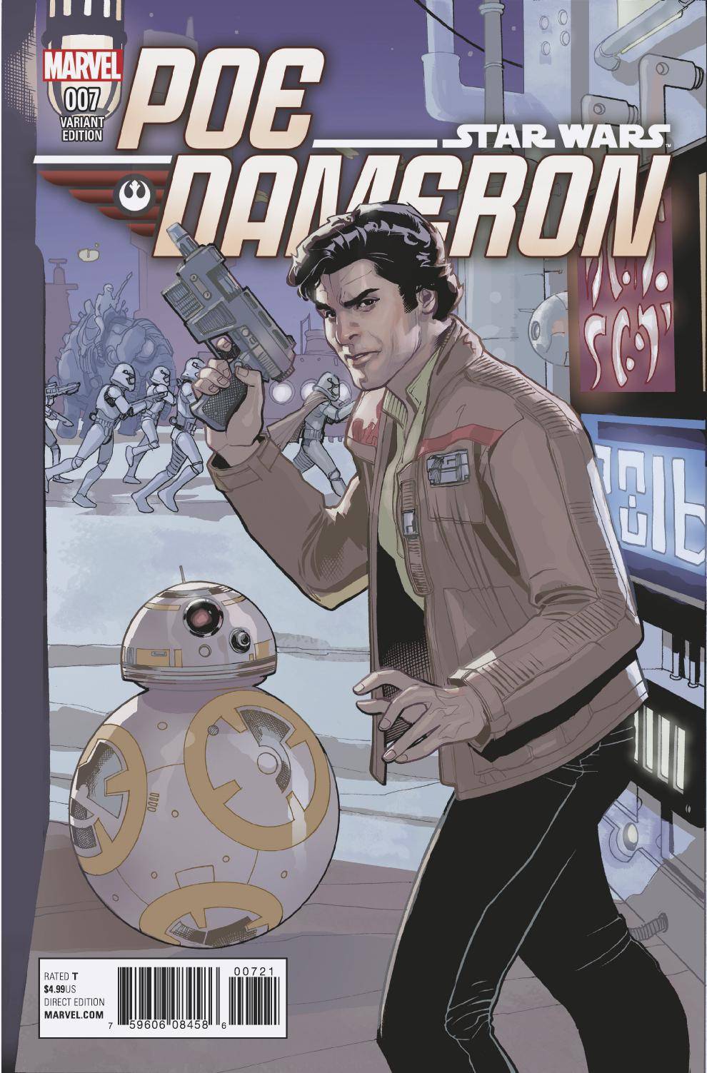 Poe Dameron #7 1 for 25 Incentive Terry Dodson