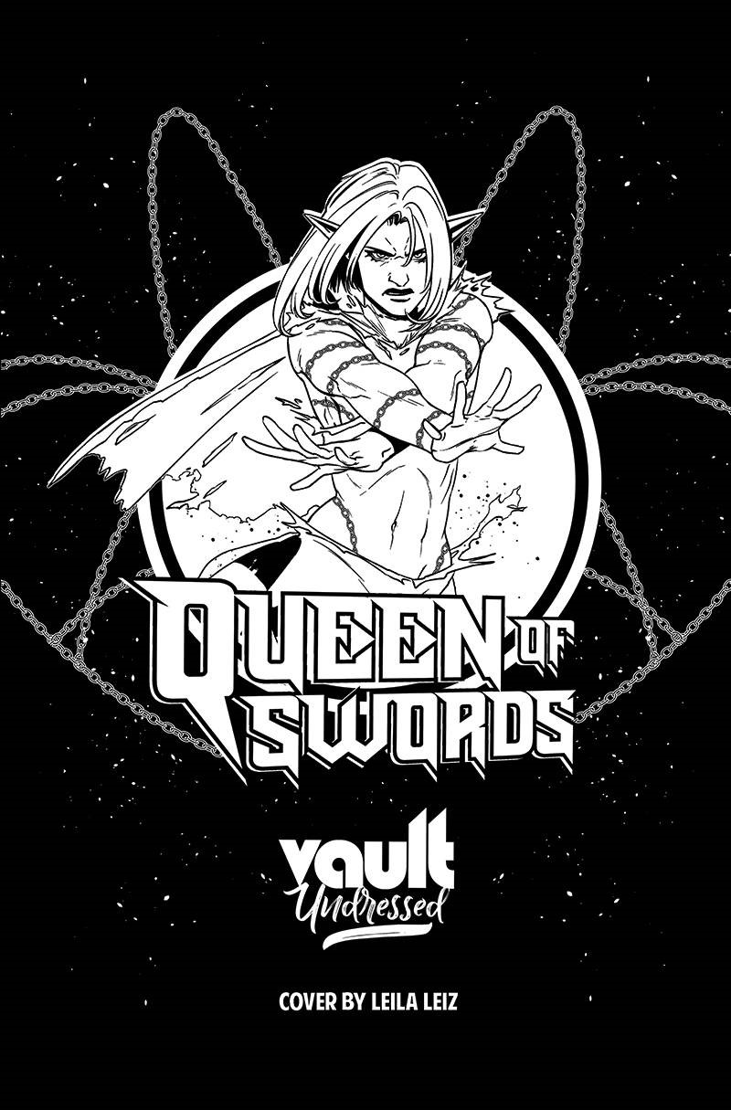 Queen of Swords A Barbaric Story #2 Cover C Leila Leiz Nsfw Polybagged Variant (Mature)