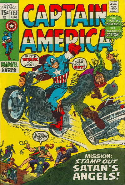 Captain America #128-Fine (5.5 – 7)