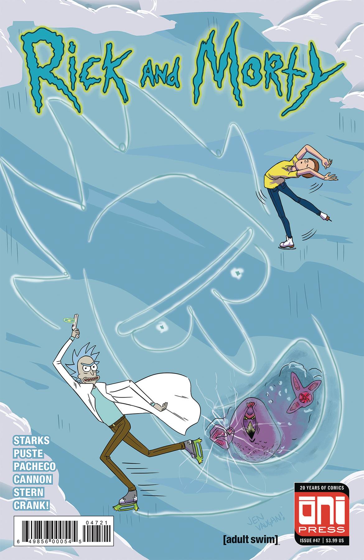 Rick and Morty #47 Cover B Vaughn (2015)