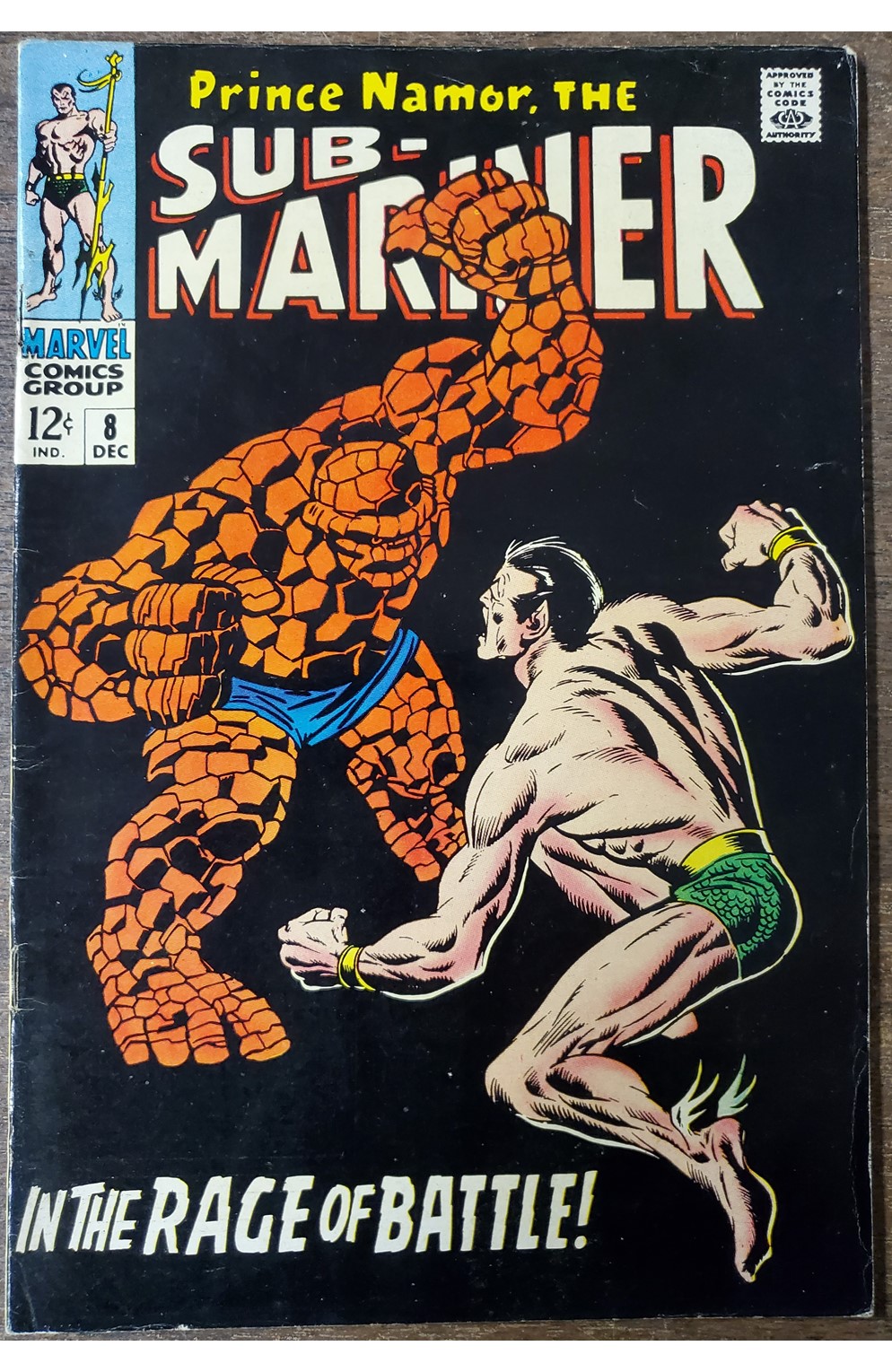 Sub-Mariner 59 -- Namor vs the 2024 God of Thunder VF-VF+ (8.0-8.5)