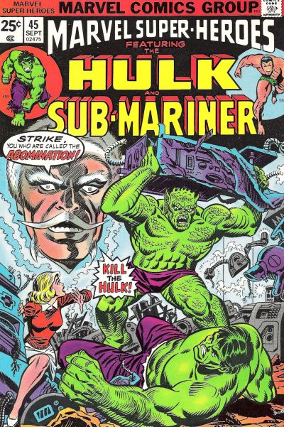 Marvel Super-Heroes #45-Very Good (3.5 – 5)