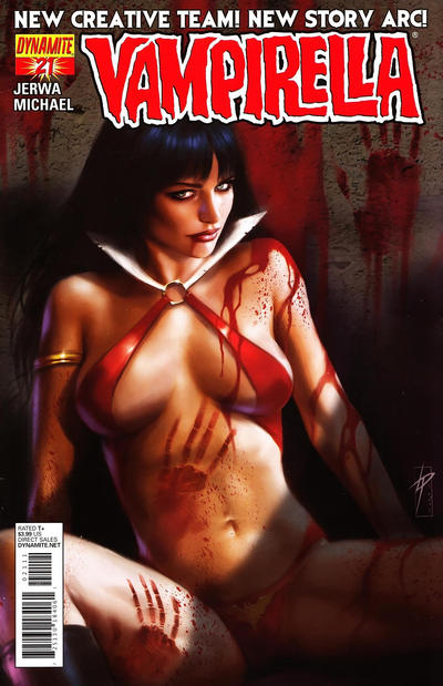 Vampirella #21 [Lucio Parrillo Regular Cover] - Vf-