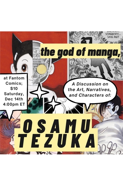 God of Manga: Osamu Tezuka Art History Class (December 14, 2024)