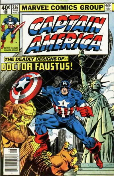 Captain America #236 [Newsstand]-Fine (5.5 – 7)