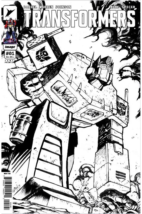 Transformers #1 10th Printing Px Exclusive Variant 