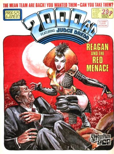 2000 AD #525-Near Mint (9.2 - 9.8)