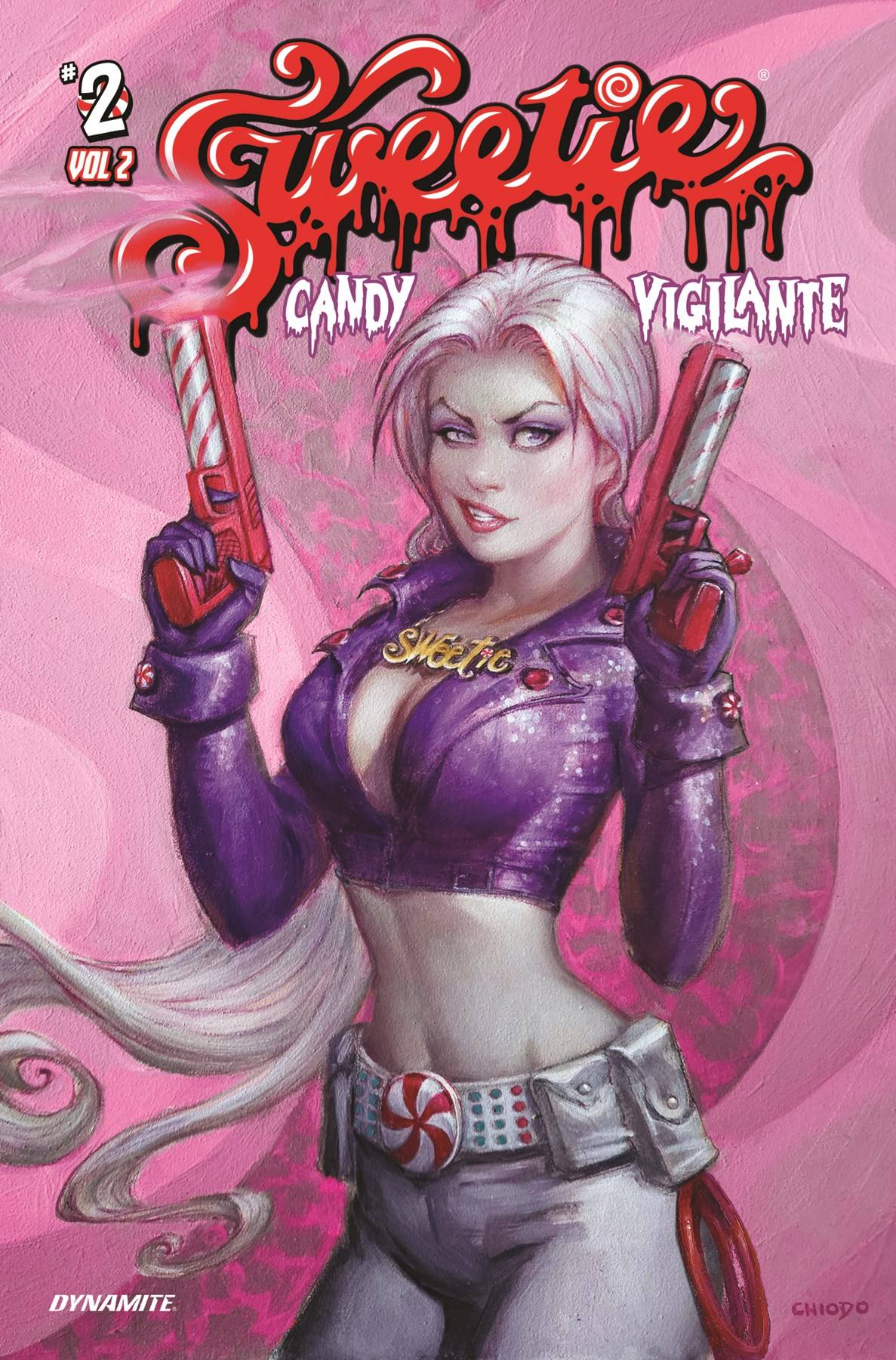 Sweetie Candy Vigilante Volume 2 #2 Cover J Last Call Chiodo Pink (Mature)