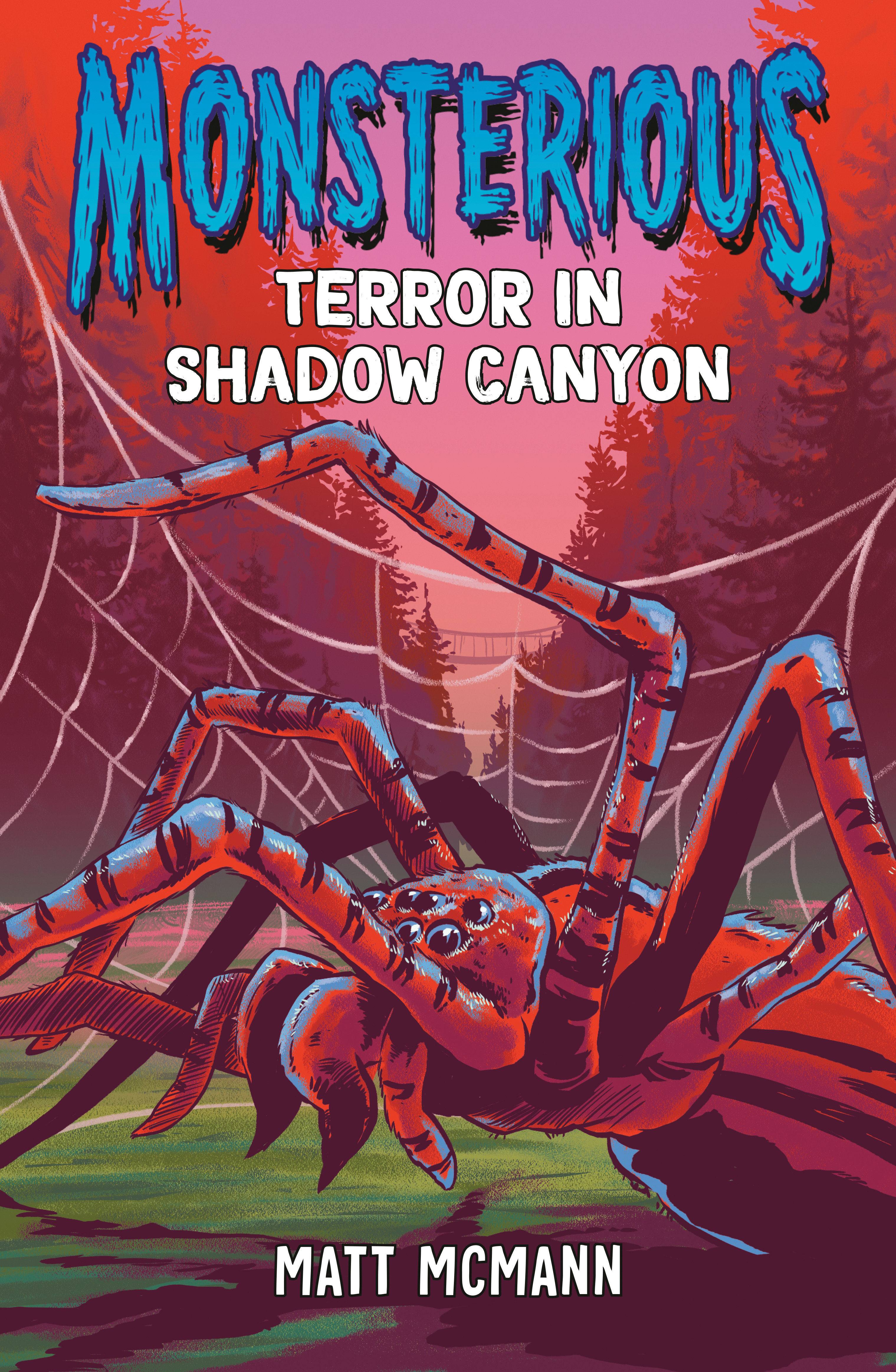 Terror In Shadow Canyon (Monsterious, Book 3) (Hardcover Book)