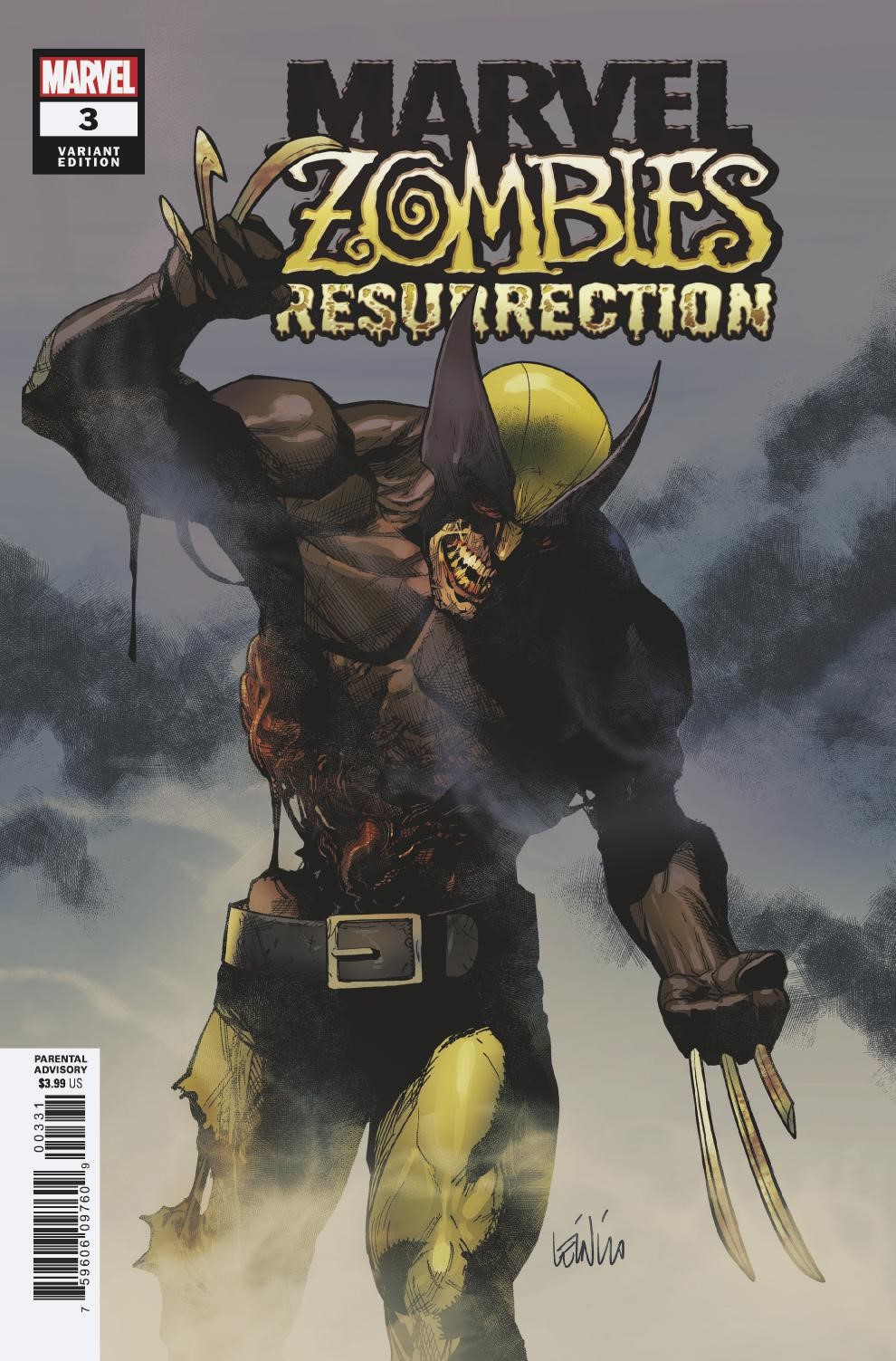 Marvel Zombies Resurrection #3 Leinil Francis Yu Variant (Of 4)